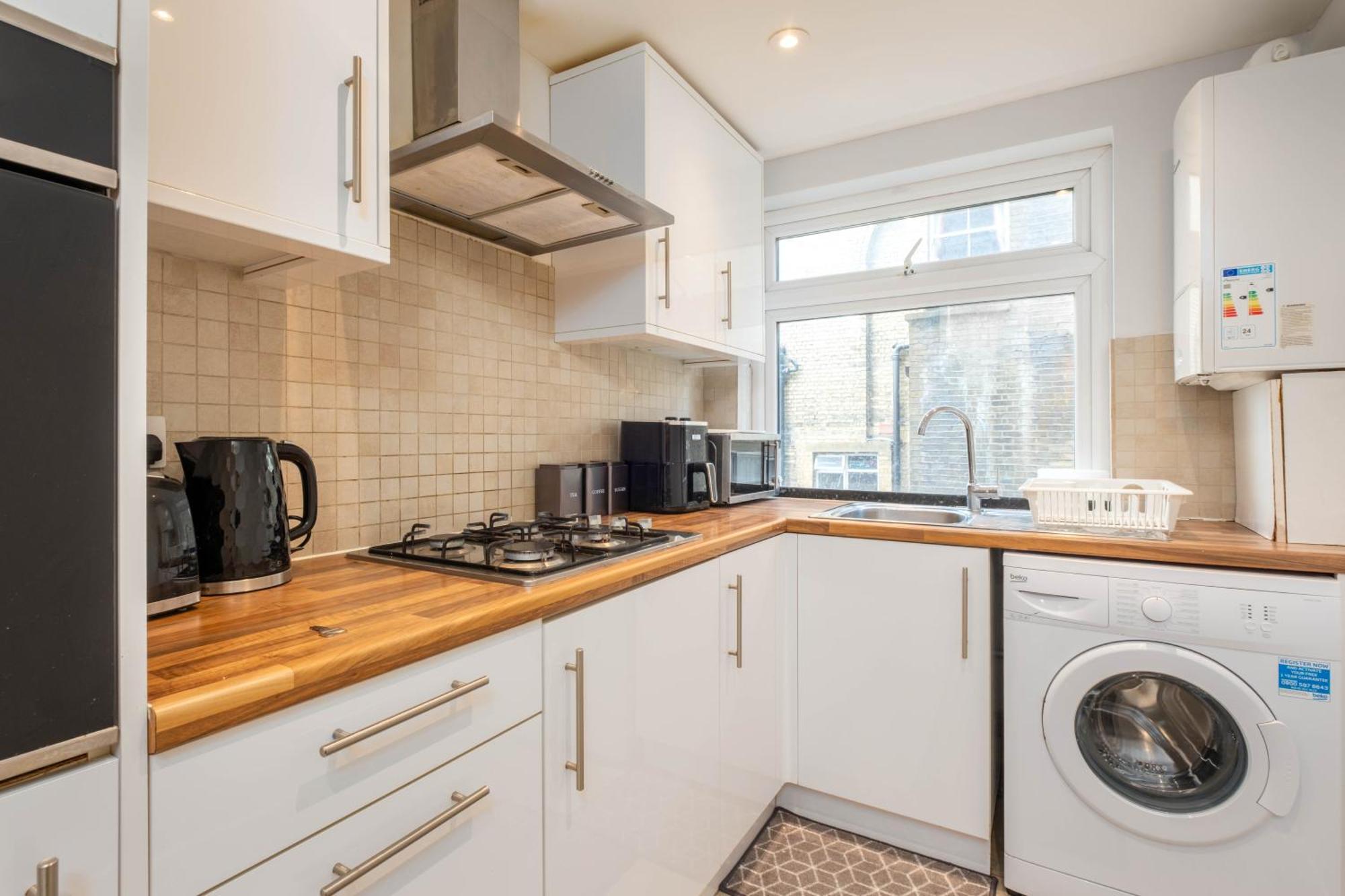 Stylish 2 Bedroom In Central Brighton Free Parking Near Beach And Train Station 外观 照片